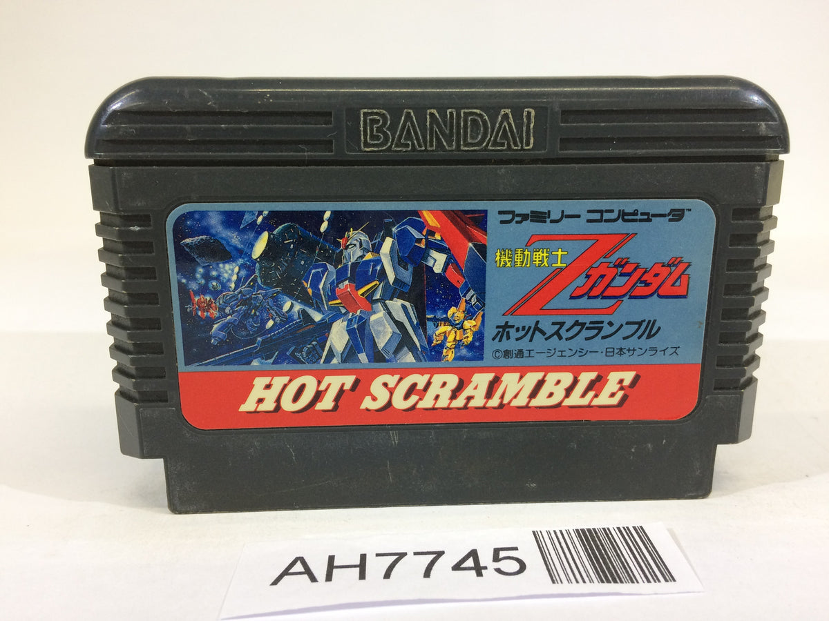 AH7745 Mobile Suit Z Gundam Hot Scramble NES Famicom Japan – J4U.co.jp