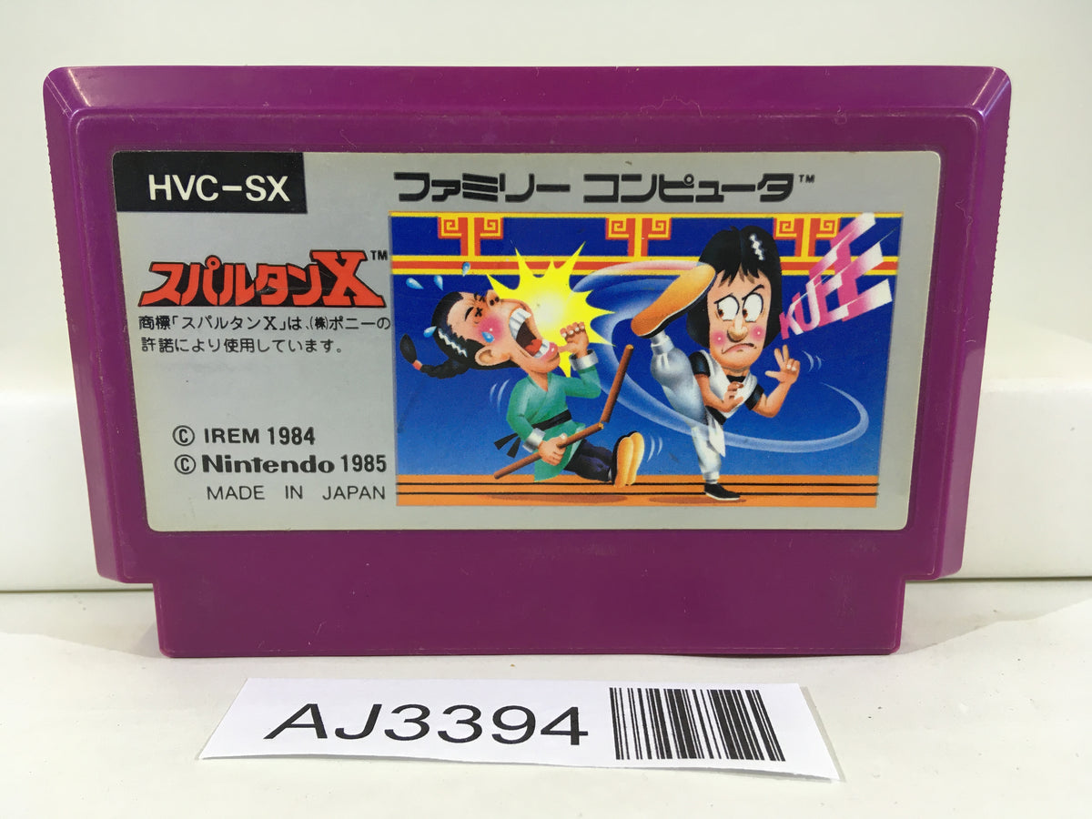 Spartan X Kung Fu Master Nintendo Famicom NES Japan - AJ3394 – J4U