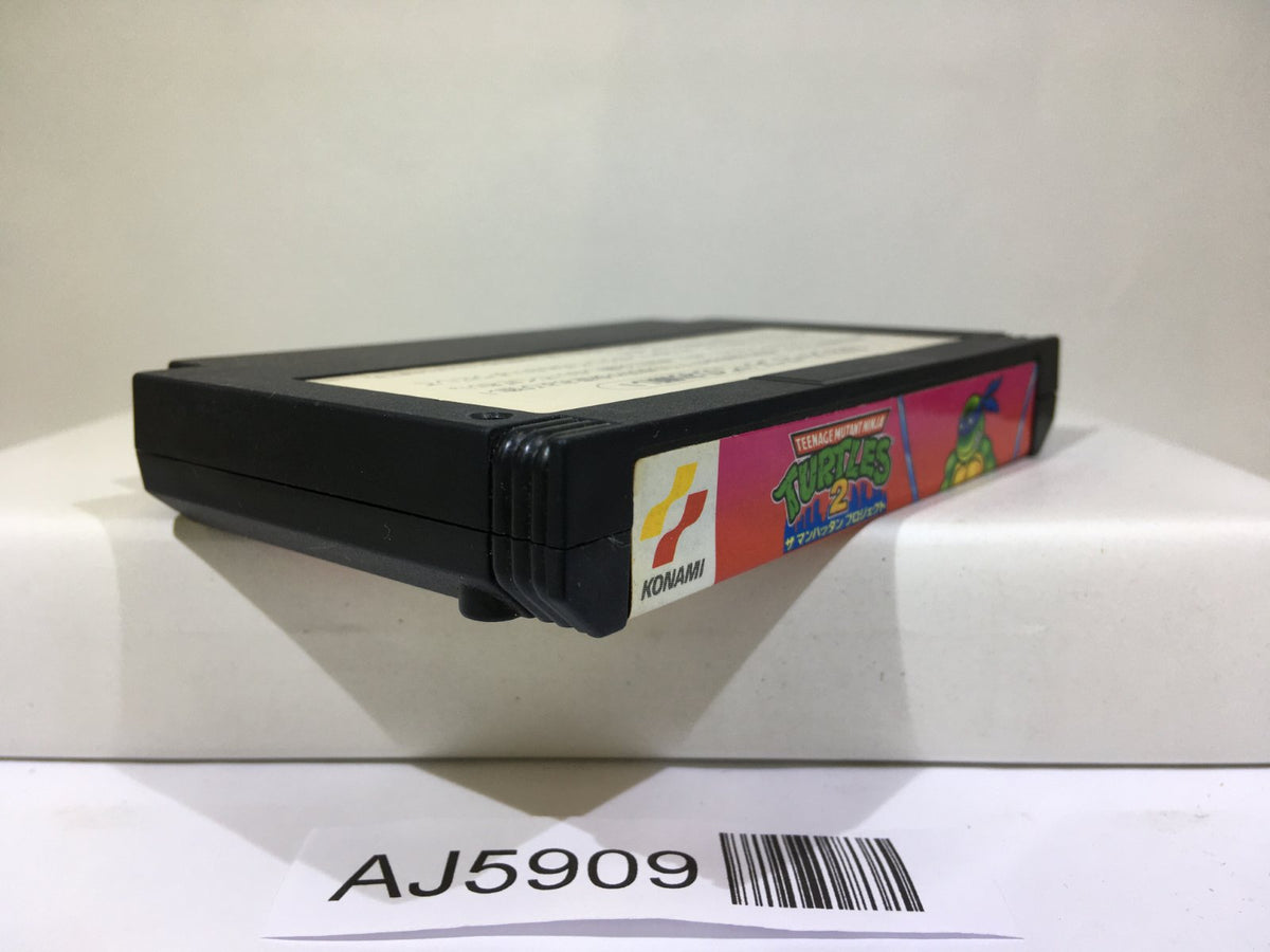 Teenage Mutant Ninja Turtles TMNT 2 Nintendo Famicom NES Japan
