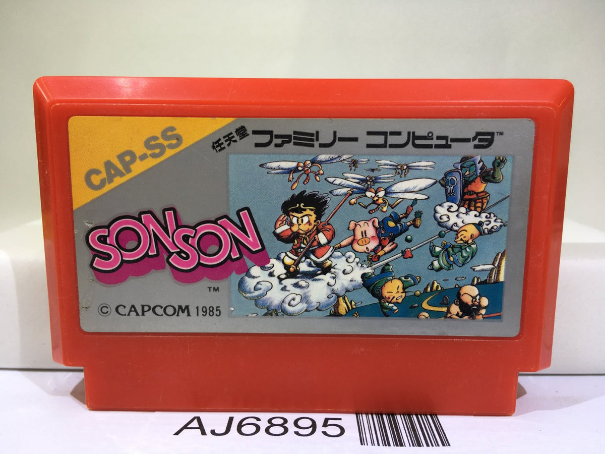SON SON ファミリーコンピュータ用② Son Son Nintendo Famicom NES Japan - AJ6895 – J4U.co.jp