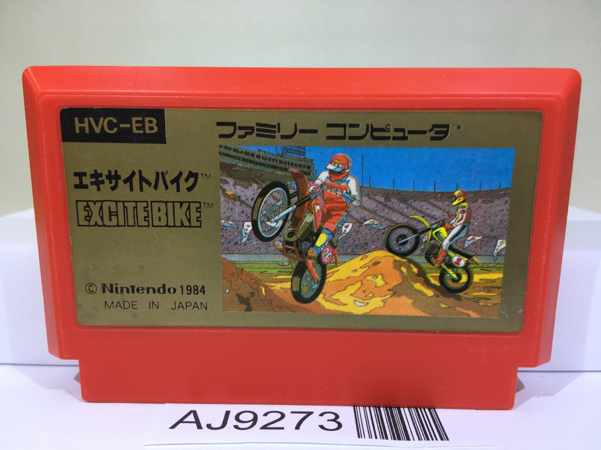 Excite Bike Nintendo Famicom NES Japan - AJ9273 – J4U.co.jp