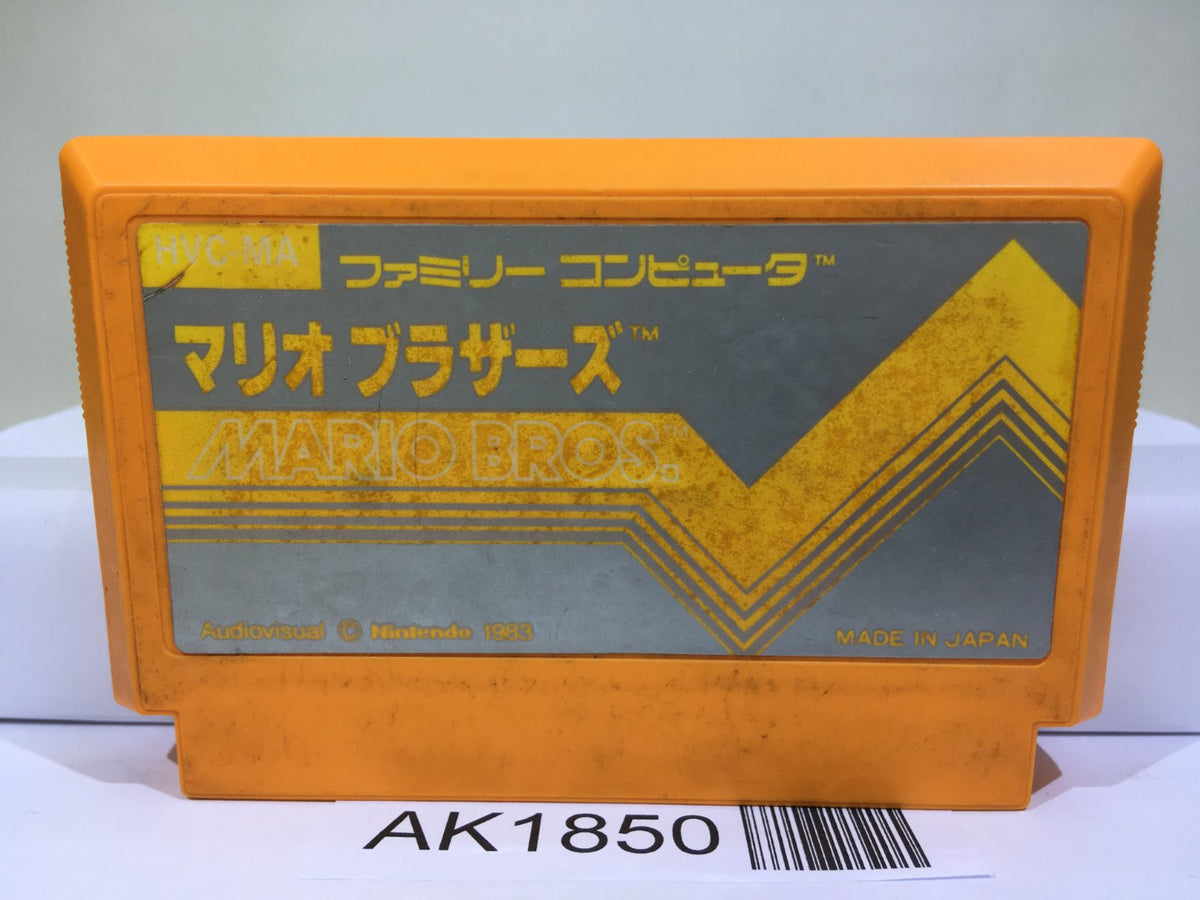Mario Bros. Nintendo Famicom NES Japan - AK1850 – J4U.co.jp