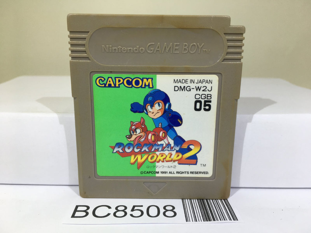 Rockman World 2 Megaman Nintendo GameBoy Japan - BC8508 – J4U.co.jp