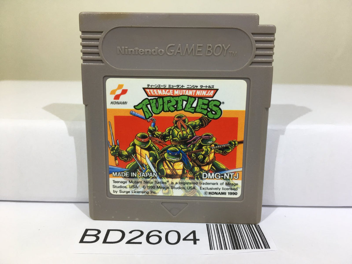 Teenage Mutant Ninja Turtles TMNT Nintendo GameBoy Japan - BD2604