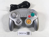 DK9114 Plz Read Item Condi Game Cube Controller Silver GameCube Japan