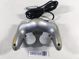 DK9114 Plz Read Item Condi Game Cube Controller Silver GameCube Japan