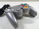 DK9114 Plz Read Item Condi Game Cube Controller Silver GameCube Japan