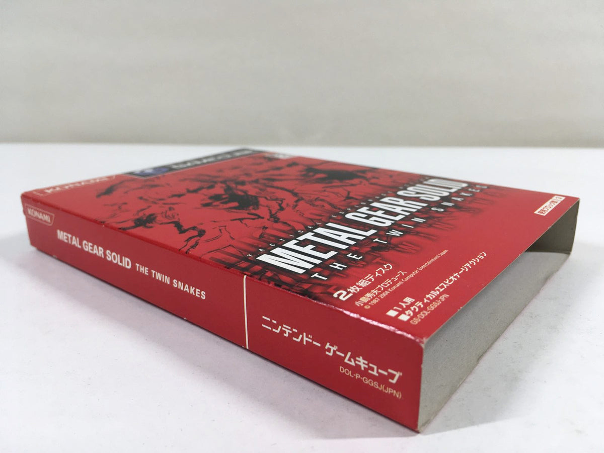 DK9592 Metal Gear Solid The Twin Snakes BOXED GameCube Japan – J4U