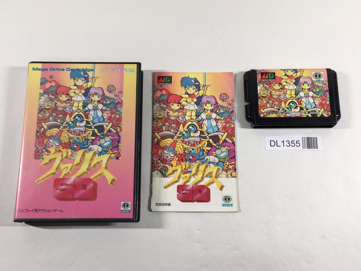 DL1355 Valis SD BOXED Mega Drive Genesis Japan – J4U.co.jp