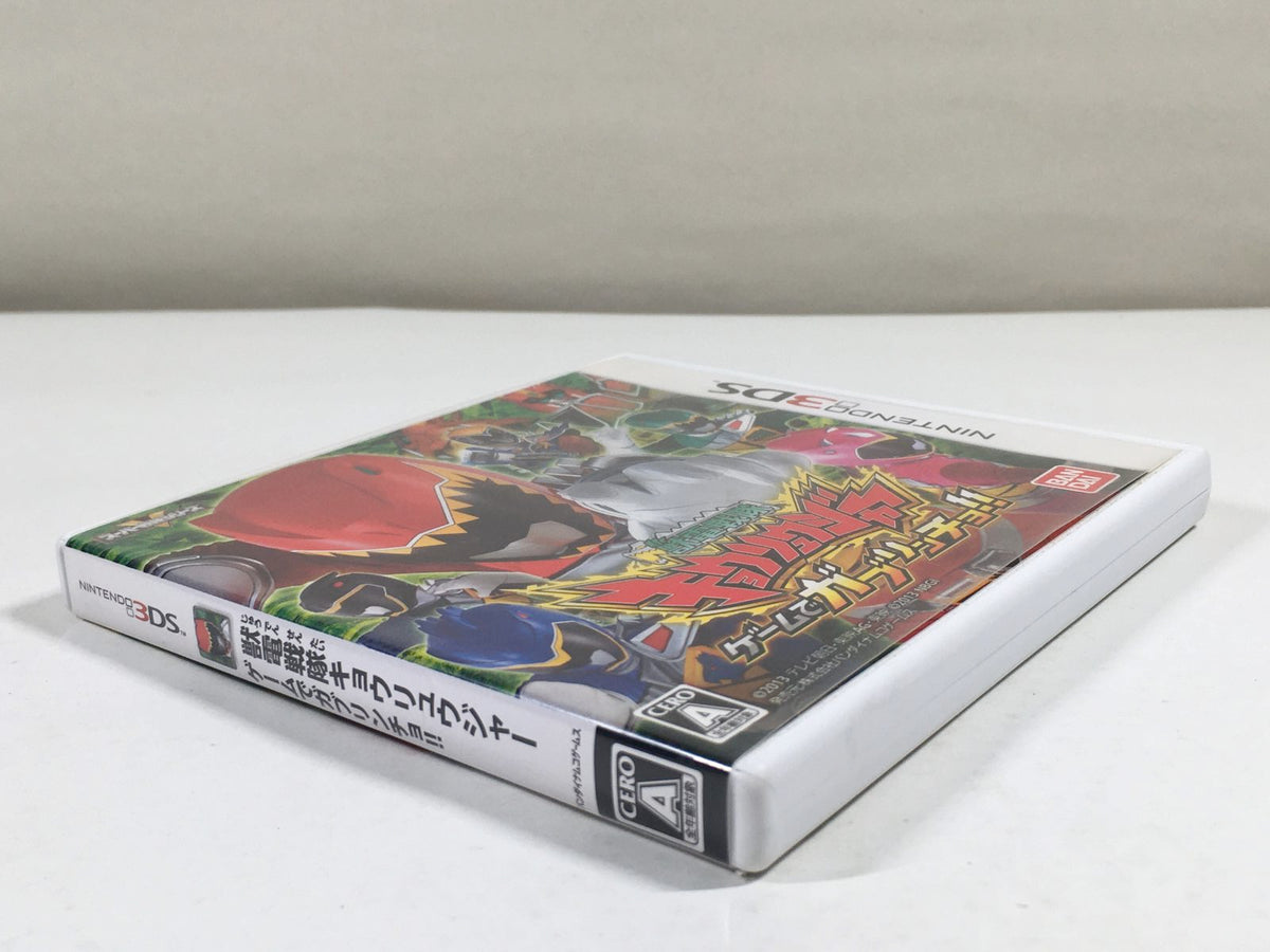 Zyuden Sentai Kyoryuger BOXED Nintendo 3DS Japan - DL2031 – J4U.co.jp