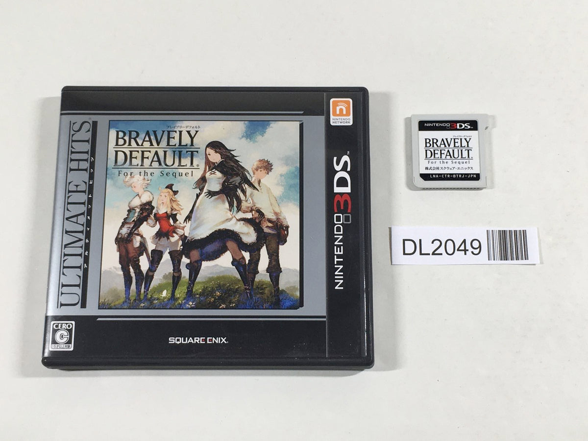 DL2049 BRAVELY DEFAULT For the Sequel BOXED Nintendo 3DS Japan