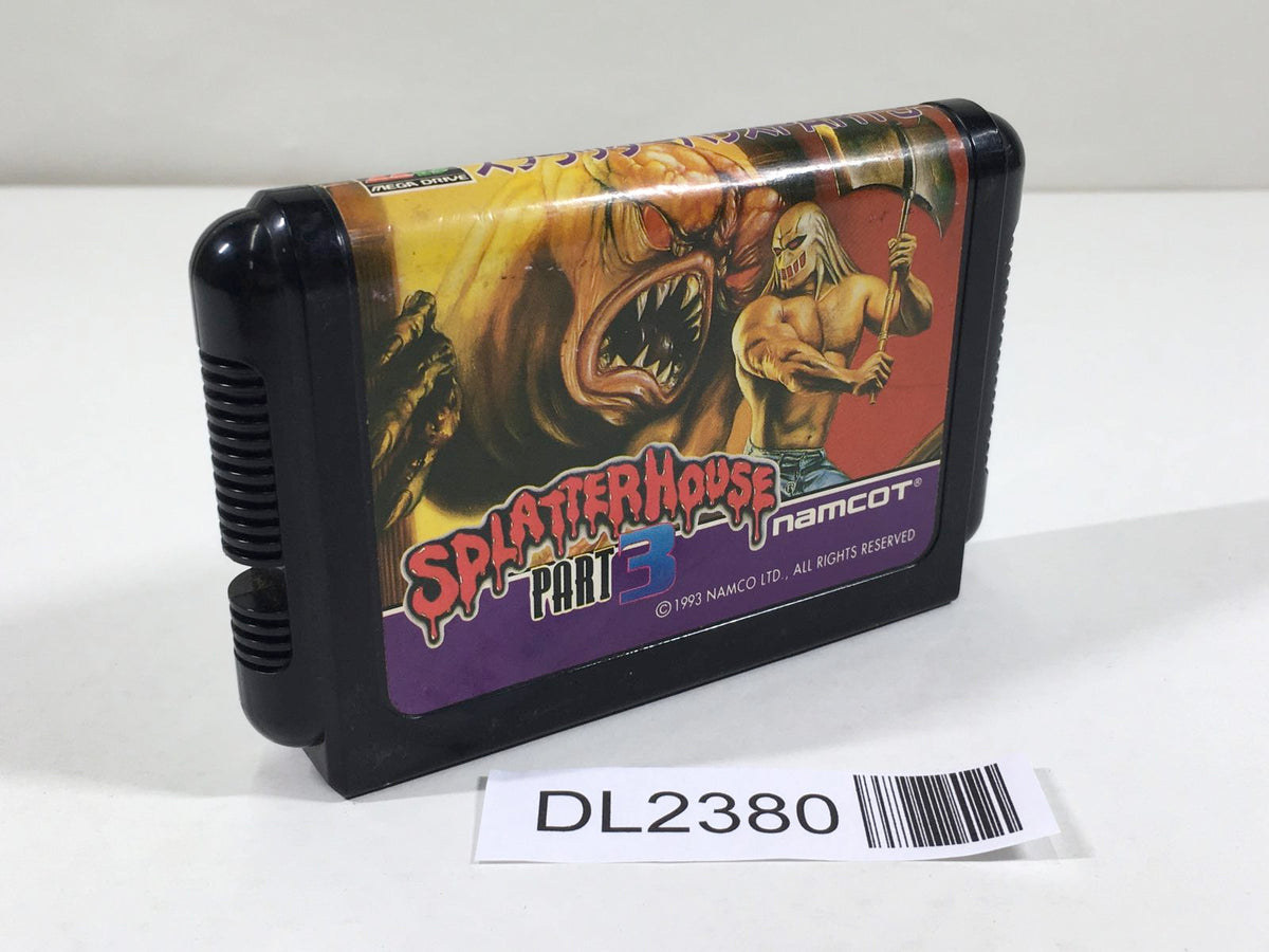 DL2380 Splatterhouse Part 3 Mega Drive Genesis Japan – J4U.co.jp