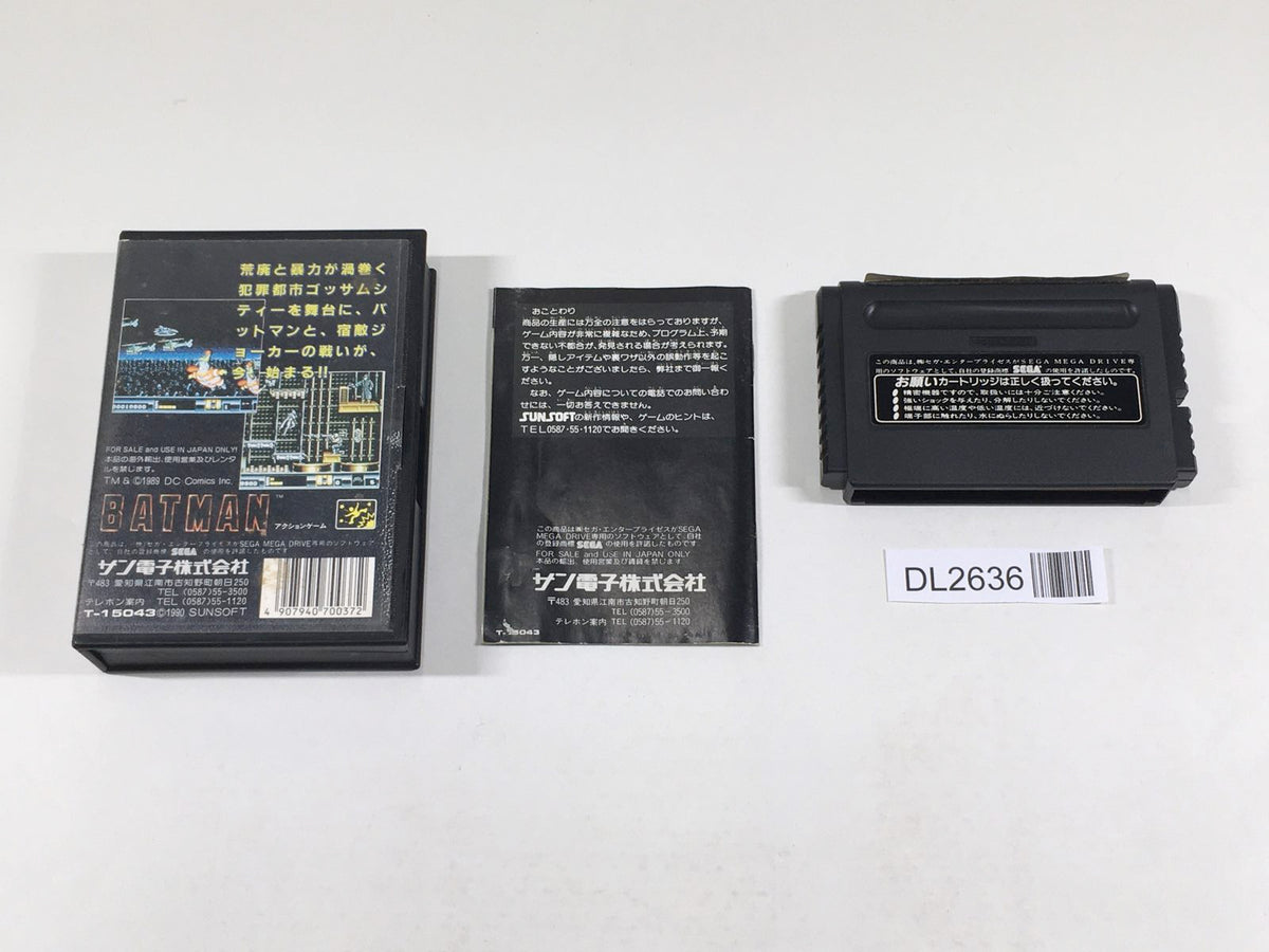Trader Games - BATMAN SEGA MEGADRIVE (MD) NTSC-JAPAN