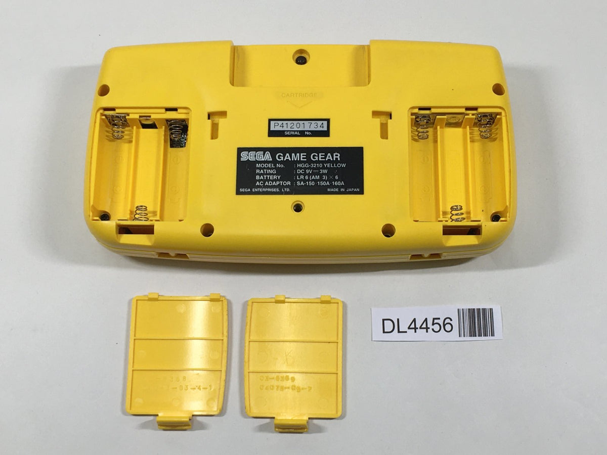 Game Gear Yellow Console Japan - With Defects DL4456 – J4U.co.jp
