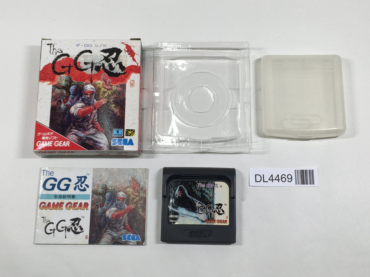 The GG Shinobi Boxed SEGA GameGear Japan - DL4469 – J4U.co.jp