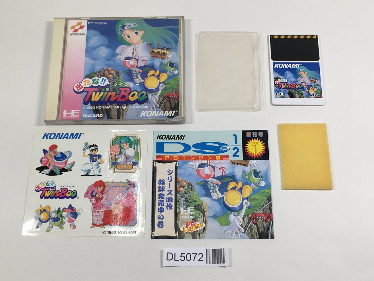 Detana!! Twinbee Boxed PC Engine TurboGrafx HU Japan - DL5072