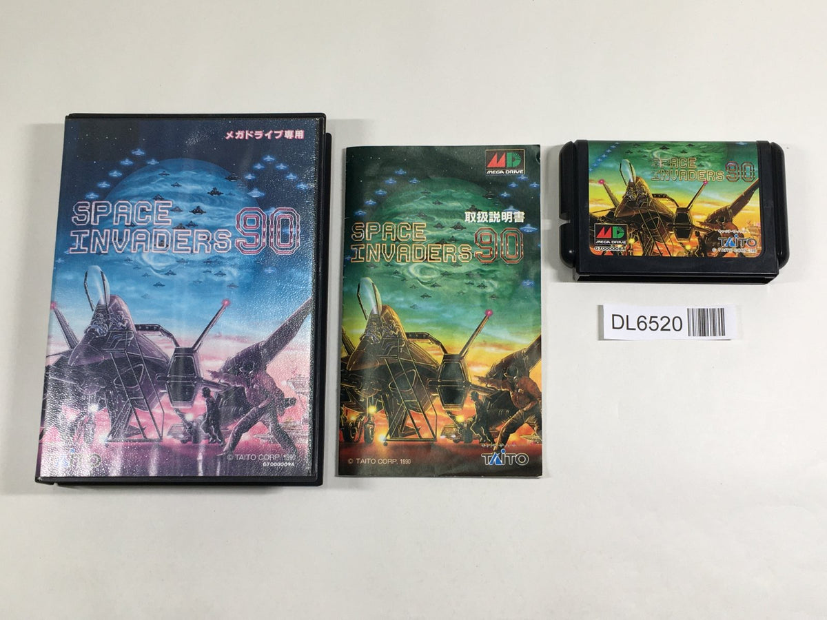 Space Invaders 90 Boxed SEGA MegaDrive Genesis Japan - DL6520