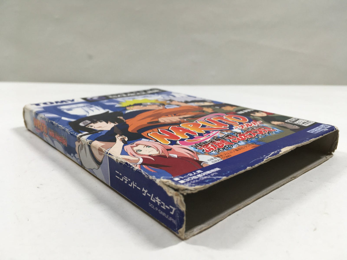 Naruto Clash of Ninja Gekitou Ninja Taisen Nintendo GameCube Japan