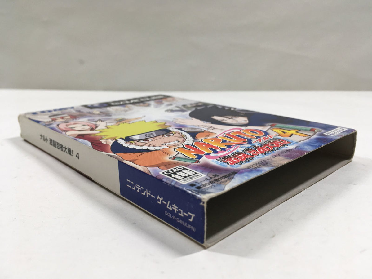 Naruto Gekito Ninja Taisen! 4 Nintendo GameCube Japan - DL7047