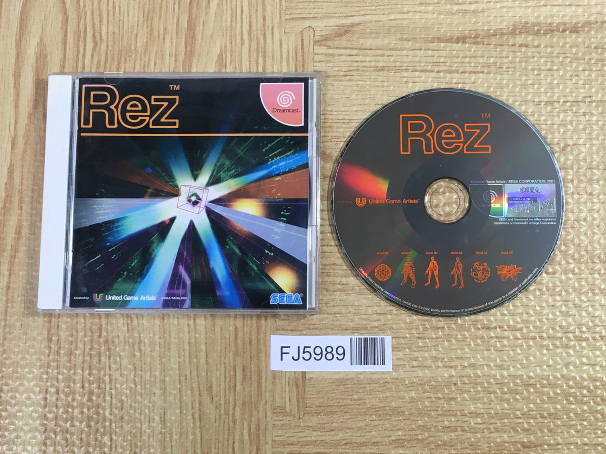 Rez SEGA DreamCast Japan - FJ5989 – J4U.co.jp