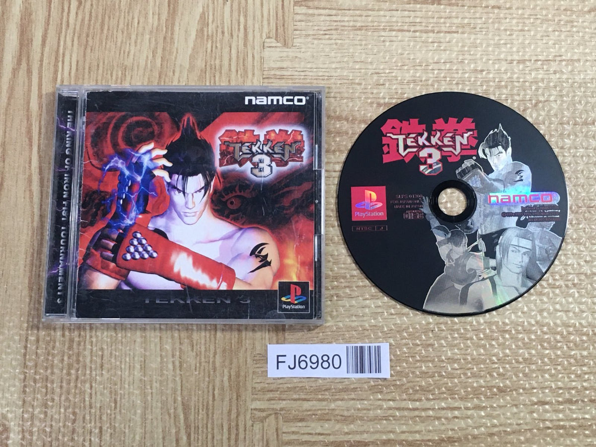 Tekken 3 SONY PS1 Japan - FJ6980 – J4U.co.jp