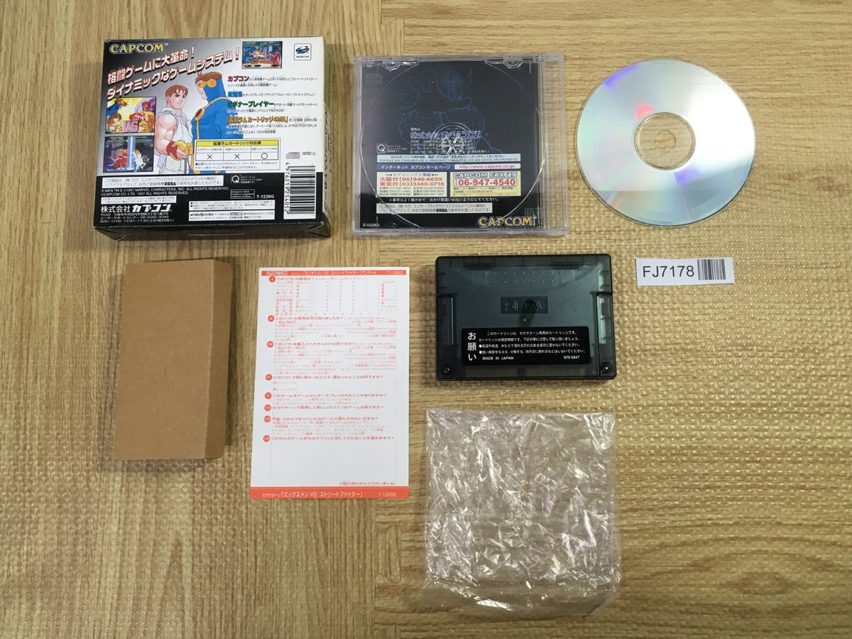 X-Men Vs. Street Fighter SEGA SATURN Japan - FJ7178 – J4U.co.jp