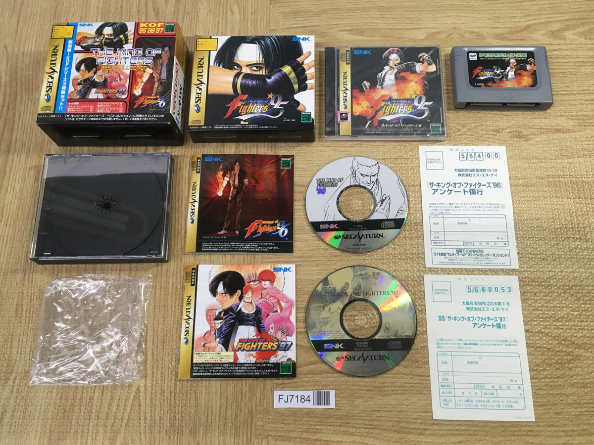 The King of Fighters Best Collection SEGA SATURN Japan - FJ7184