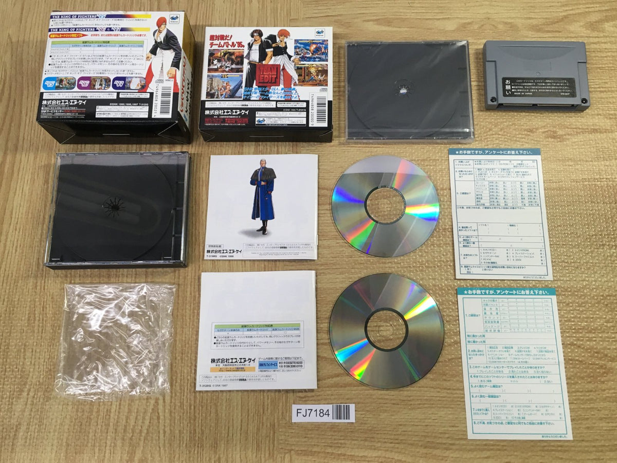 The King of Fighters Best Collection SEGA SATURN Japan - FJ7184