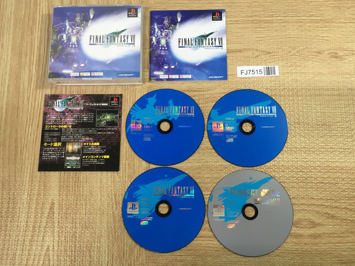 Final Fantasy 7 International PSone Books SONY PS1 Japan - FJ7515