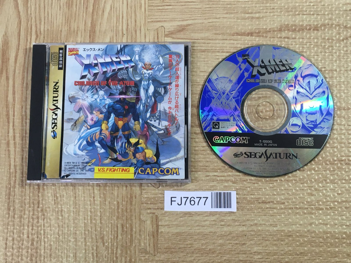 X-Men Children of the Atom SEGA SATURN Japan - FJ7677 – J4U.co.jp