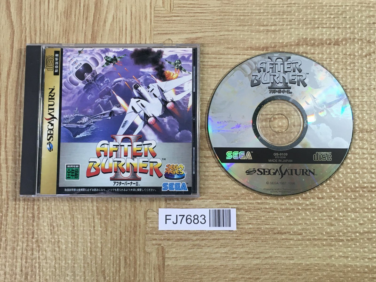 BA 2タイトルセット After Burner 2 II SEGA SATURN Japan - FJ7683 – J4U.co.jp