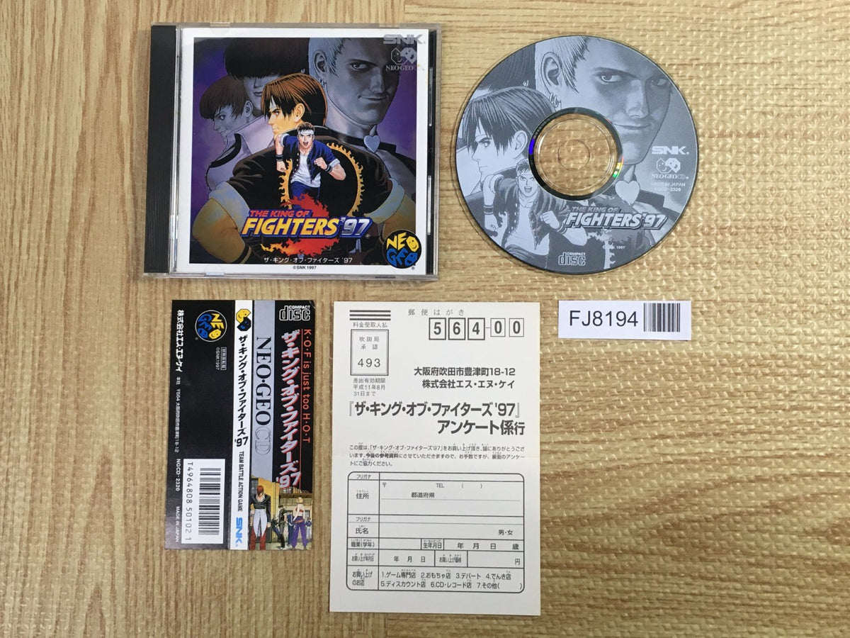 King of Fighters 97 NEO GEO CD Japan - FJ8194 – J4U.co.jp