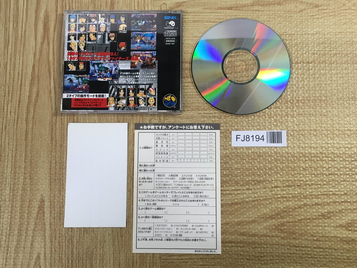 King of Fighters 97 NEO GEO CD Japan - FJ8194 – J4U.co.jp