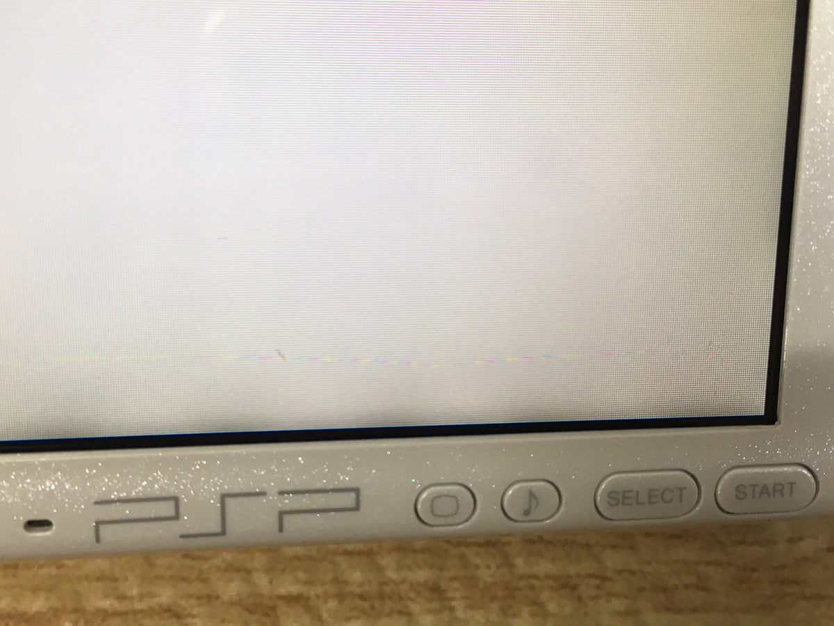 GD7363 Plz Read Item Condi PSP-3000 PEARL WHITE SONY PSP