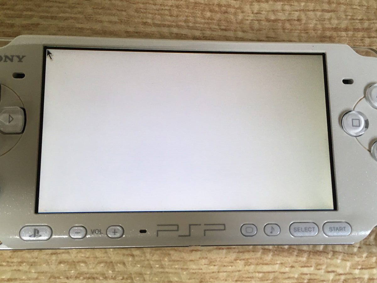 PSP3000 カセット GD7365 Plz Read Item Condi PSP-3000 PEARL WHITE SONY PSP