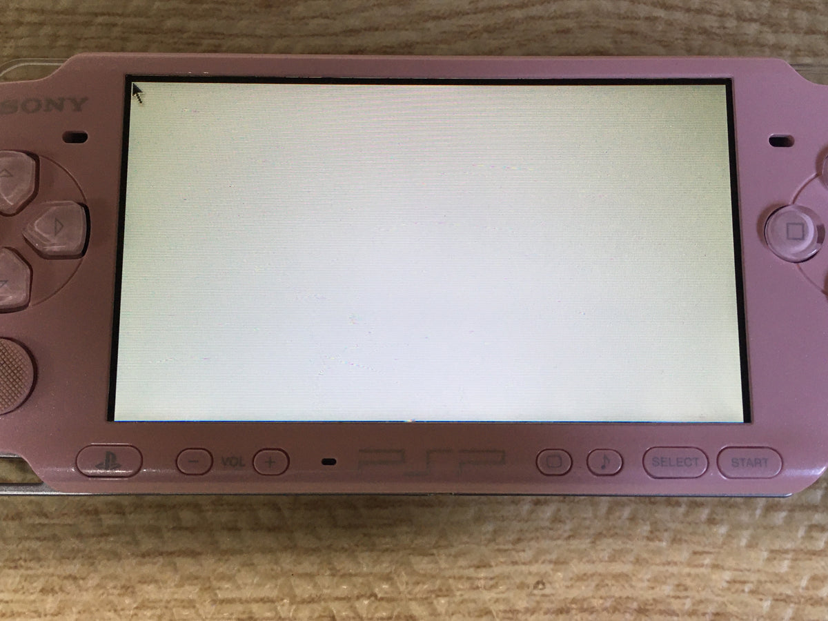 GD7566 Plz Read Item Condi PSP-3000 BLOSSOM PINK SONY PSP