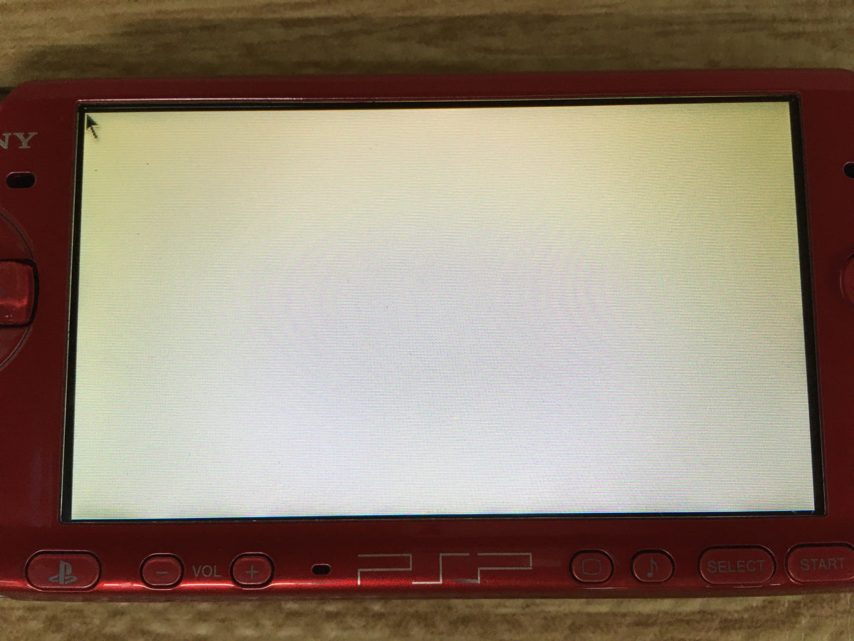 PSP3000  赤 Sony PSP-3000 Red Console 3000 PlayStation Portable w