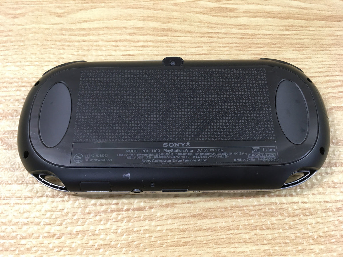 GD7679 PS Vita PCH-1000 CRYSTAL BLACK SONY PSP Console Japan