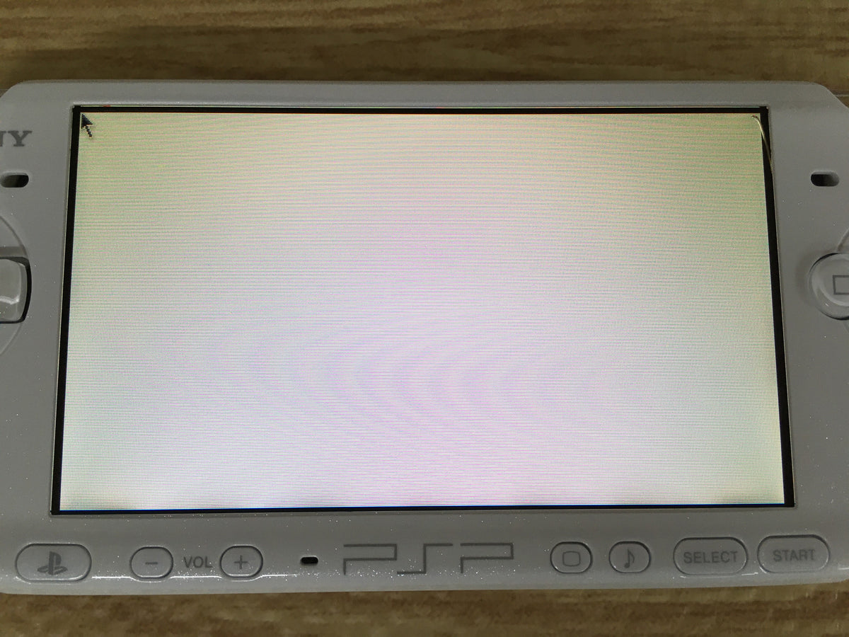 GD7744 Plz Read Item Condi PSP-3000 PEARL WHITE SONY PSP