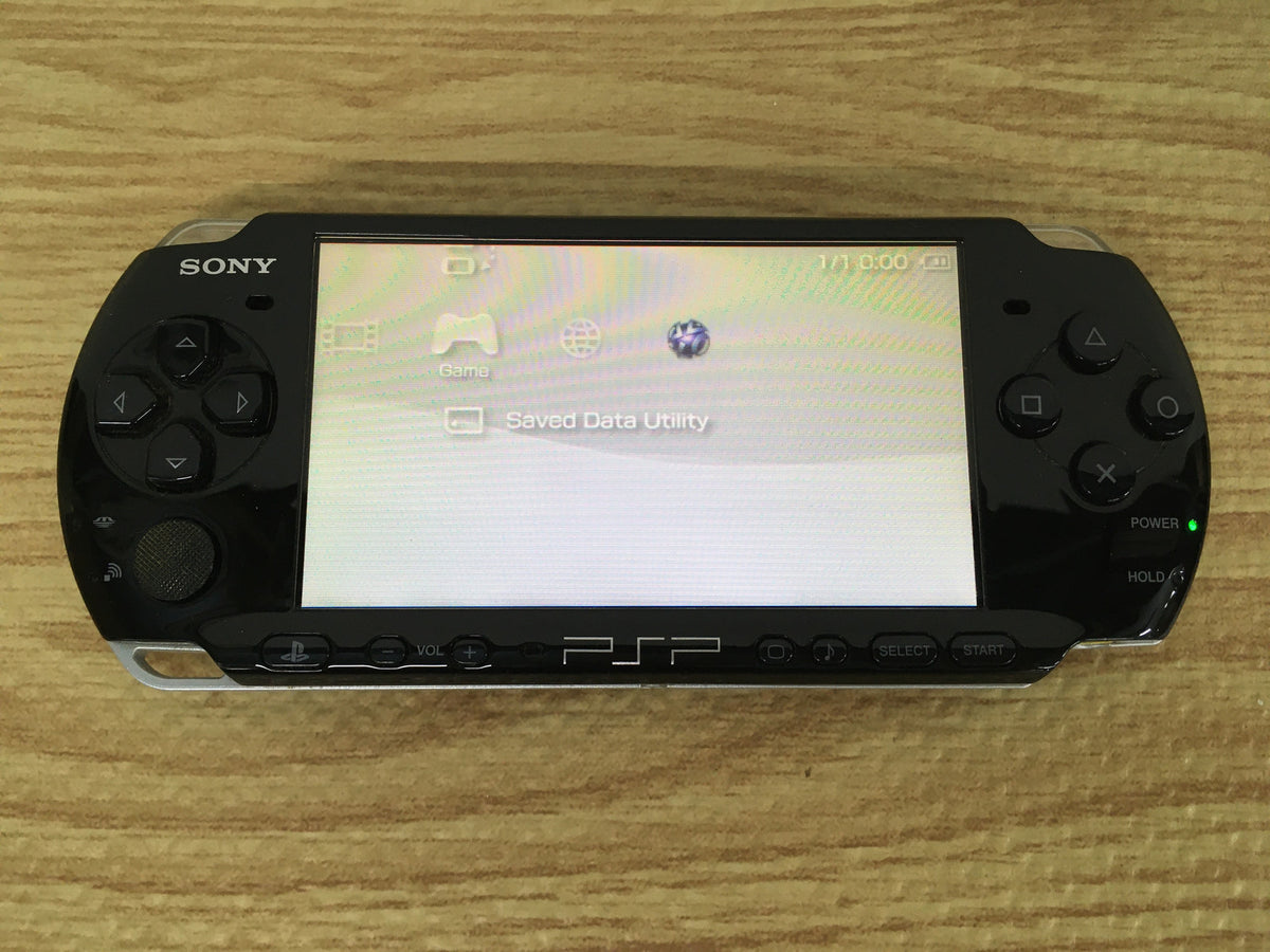 GD7785 PSP-3000 PIANO BLACK BOXED SONY PSP Console Japan