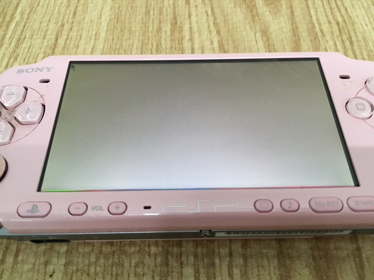 GD7859 Plz Read Item Condi PSP-3000 BLOSSOM PINK SONY PSP