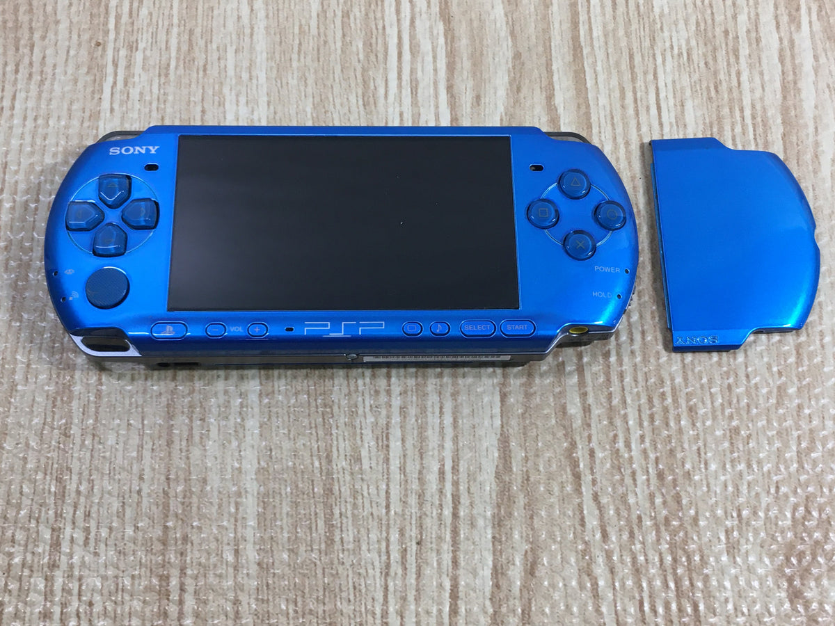 GD8118 Plz Read Item Condi PSP-3000 VIBRANT BLUE SONY PSP