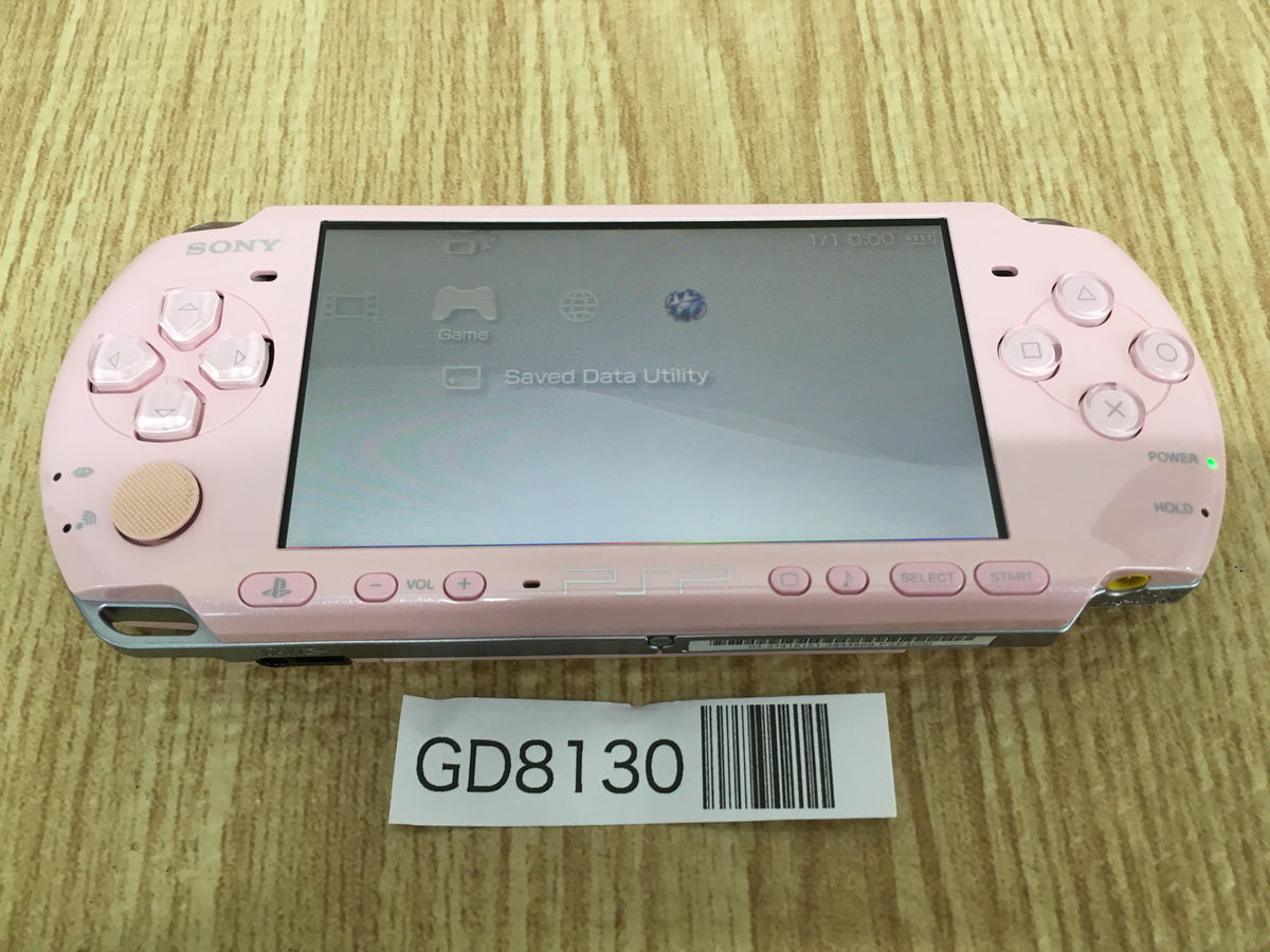GD8130 Plz Read Item Condi PSP-3000 BLOSSOM PINK SONY PSP