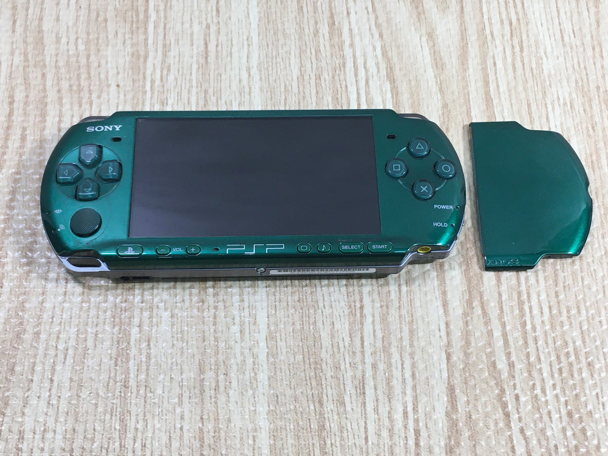 GD8131 Plz Read Item Condi PSP-3000 SPIRITED GREEN SONY PSP
