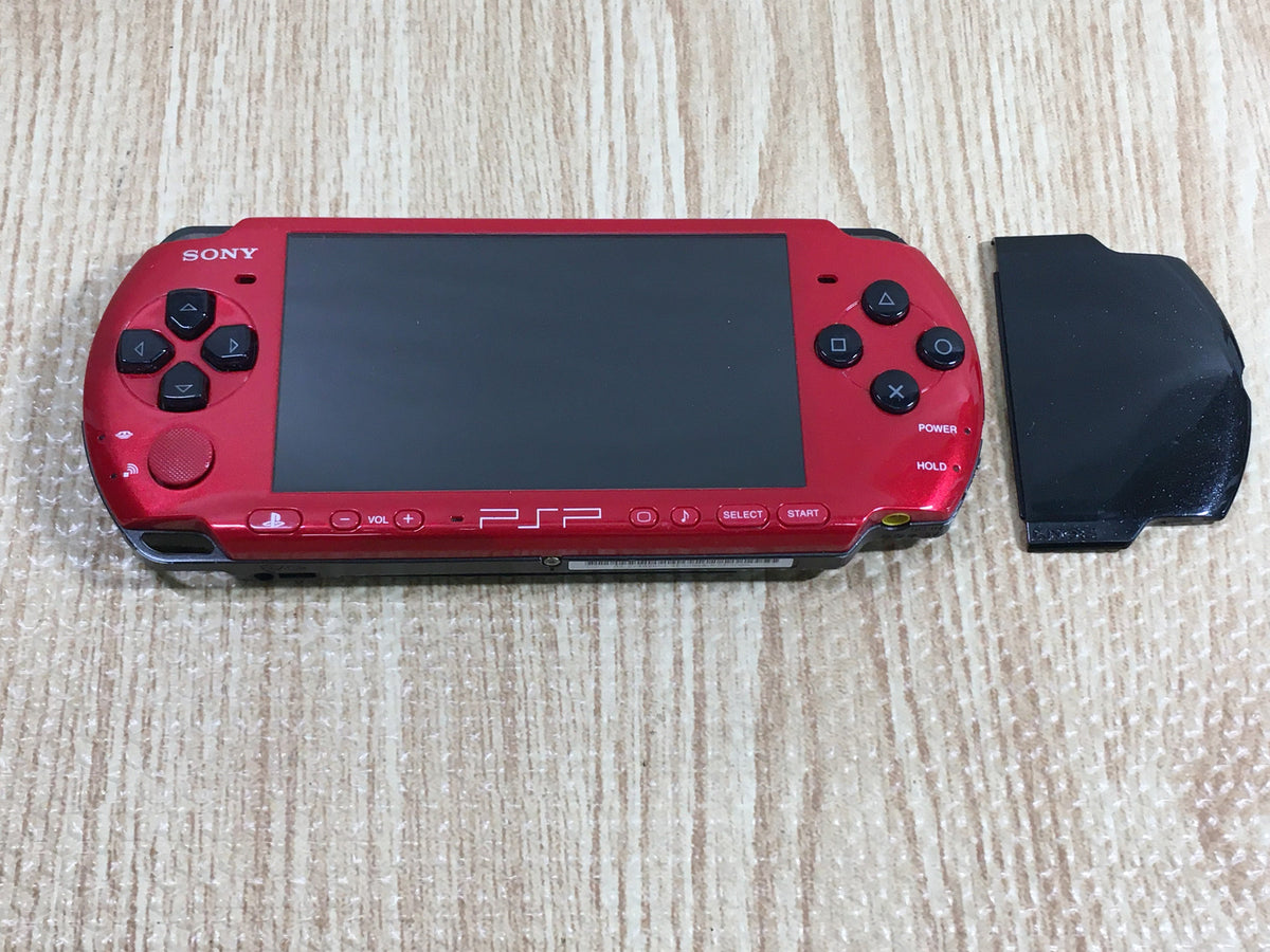GD8239 Plz Read Item Condi PSP-3000 RED & BLACK SONY PSP