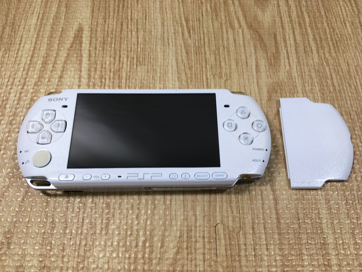 GD8296 Plz Read Item Condi PSP-3000 PEARL WHITE SONY PSP