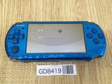 GD8419 Plz Read Item Condi PSP-3000 VIBRANT BLUE SONY PSP Console Japan