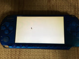 GD8419 Plz Read Item Condi PSP-3000 VIBRANT BLUE SONY PSP Console Japan