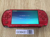 GD8431 Plz Read Item Condi PSP-3000 RADIANT RED SONY PSP Console Japan