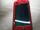 GD8431 Plz Read Item Condi PSP-3000 RADIANT RED SONY PSP Console Japan